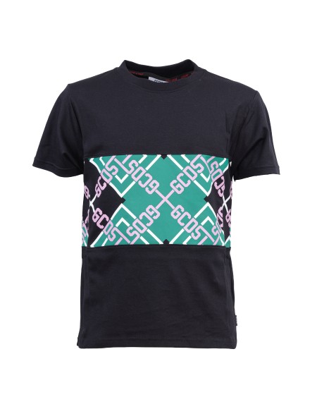 Shop GCDS  T-shirt: GCDS t-shirt in cotone.
Maniche corte.
Girocollo.
Logo tartan.
Composizione: 100% cotone.
Made in Italia.. AI22M130145-02