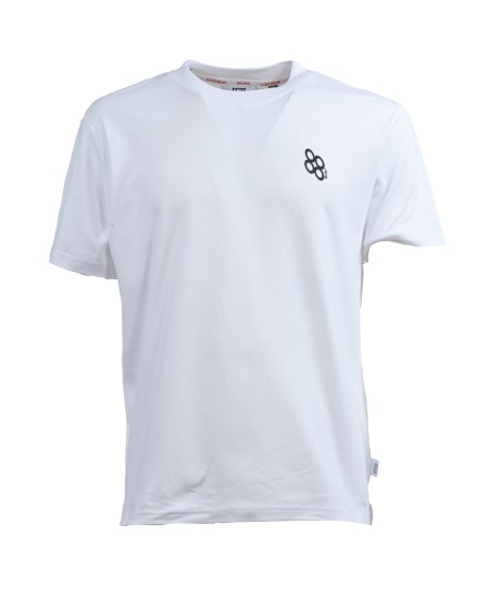 Shop GCDS  T-shirt: GCDS T-shirt con stampa.
Girocollo.
Maniche corte.
Logo.
Vestibilità regolare.
Composizione: 100% Cotone.
Fabbricato in Romania.. AI22M130627-01