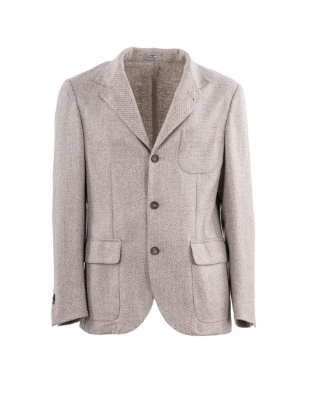 Shop CORNELIANI  Giacca: Corneliani giacca monopetto in misto cashmere.
Giacca monopetto a due bottoni, sfoderata.
Vestibilità classica.
Spalla naturale.
Rever a punta tronca.
Taschino a pistagna sul petto,
tasche laterali applicate.
Doppio spacco posteriore,
bottoni in corno.
Composizione: 81% lana vergine, 15% seta, 4% cashmere.
Made in Slovacchia.. 94X535-9416302-031