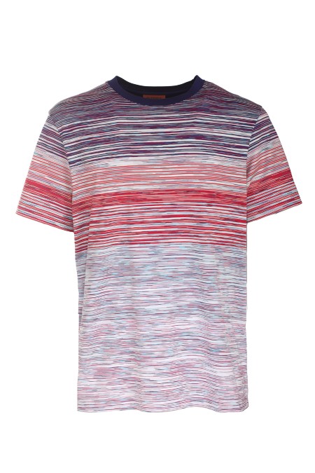 Shop MISSONI  T-shirt: Missoni t-shirt girocollo con maniche corte multicolore.
Composizione: 100% Cotone.
Fabbricato in Romania.. US23SL0J-F402H