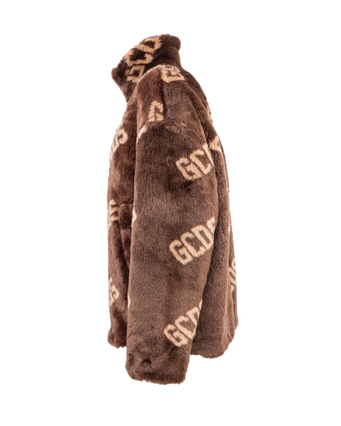 shop GCDS Saldi Pelliccia: GCDS giacchetto in faux fur.
Giacca in pelliccia sintetica con stampa logo GCDS all-over. Tasche laterali. 
Chiusura con zip. 
Regolazione al fondo nascosta, con coulisse elastica con fermacorda.
Tirazip in nichel lucido con logo.
Fodera interna trapuntata a rombi con logo.
Fit regular.
Composizione: 80% Acrilico, 20% Poliestere.
Fabbricato in Italia.. CC94U170425-14 number 3714691