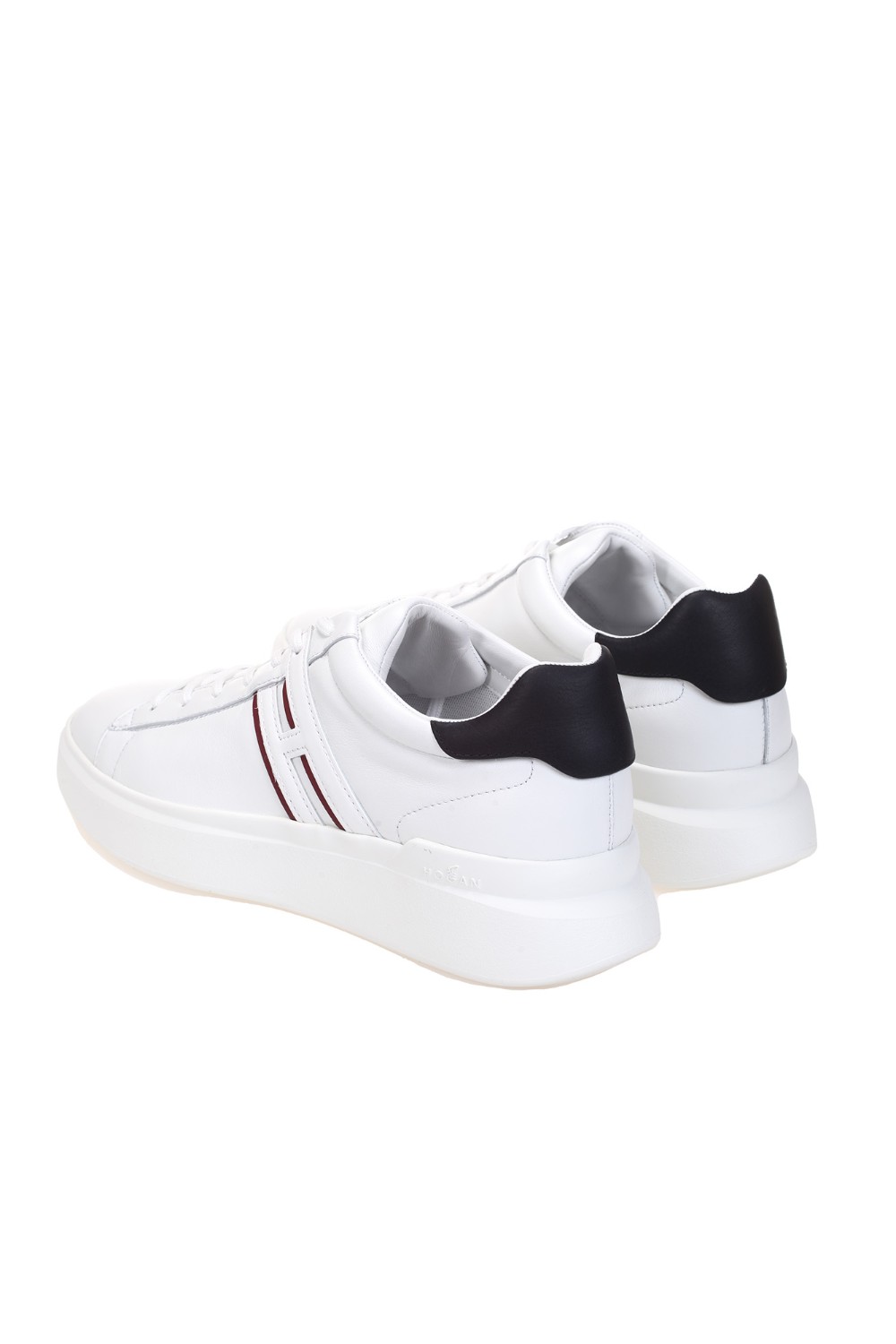 shop HOGAN  Sneakers: Hogan Sneakers H580 in pelle.
Tomaia in pelle.
H laterale.
Fussbett in memory foam.
Suola in gomma.
Indicazioni di cura e mantenimento incluse.
Custodia in tessuto inclusa.
Composizione: 100% pelle.
Made in Italy.. HXM5800DV42QI5-14ZZ number 9908821