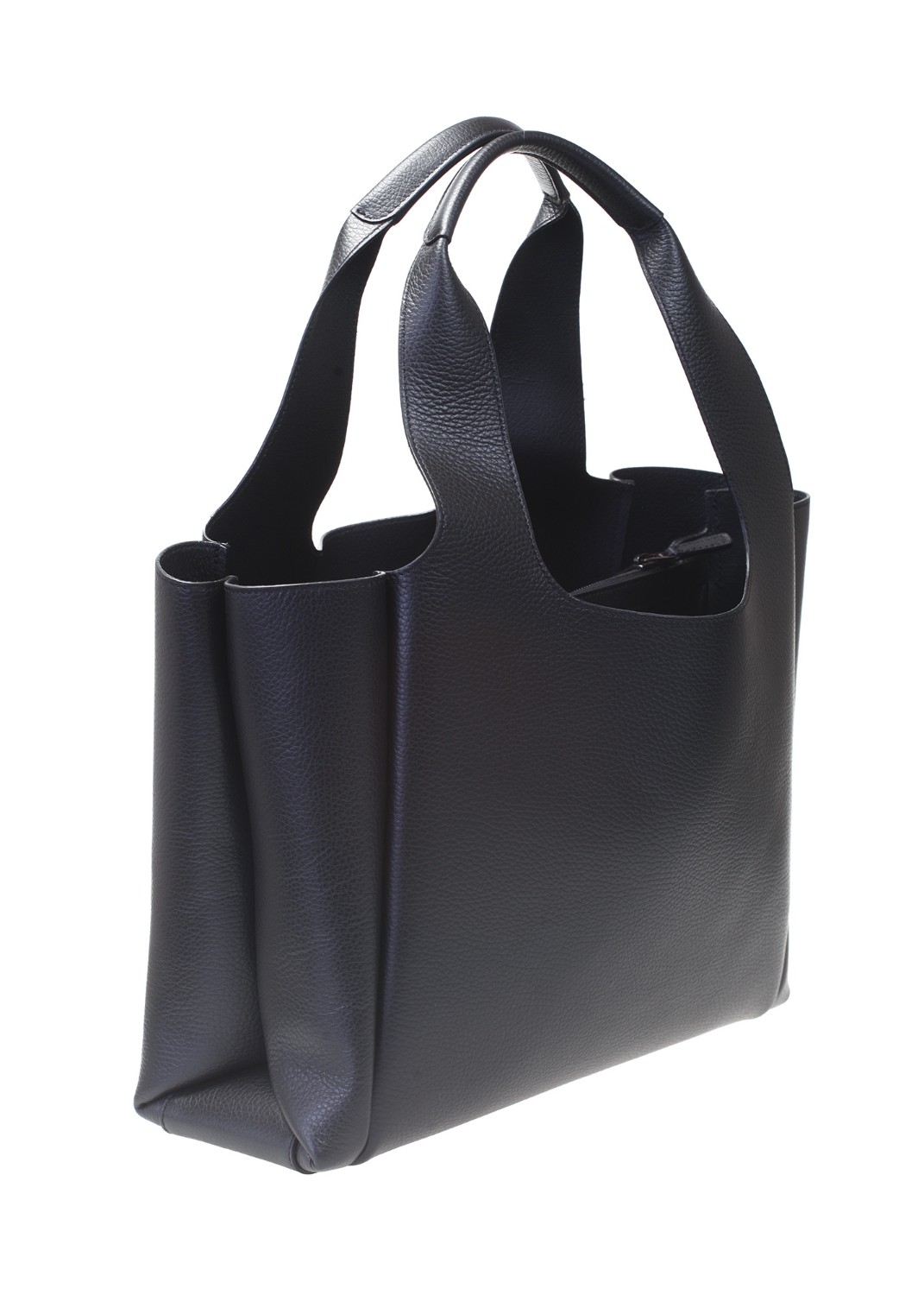 shop HOGAN  Shopping: Hogan shopping Media Hogan H-Bag.
Borsa shopping donna.
Articolo realizzato in pelle martellata.
Maxi H in rilievo sul fronte.
Interno a due scomparti.
Tasca interna removibile con cerniera.
Dimensioni: 42 x 29 x 13 cm, manici fissi.
Indicazioni di cura e mantenimento incluse.
Custodia in tessuto inclusa.
Caratterizzata da una maxi H in rilievo, questa borsa shopping è realizzata in pelle martellata, con pratici manici a spalla. 
L'interno è suddiviso in due ampi scomparti, separati da una tasca piatta removibile con cerniera.
Composizione: 100% Pelle.
Fabbricato in Italia.. KBW01M30300QVD-B999 number 2257239