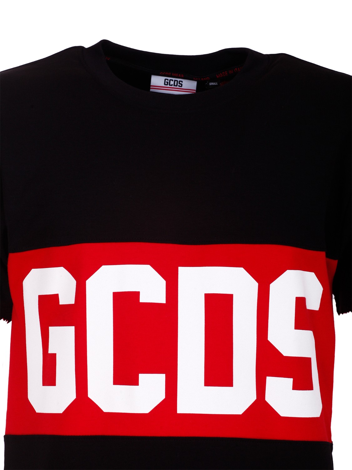 shop GCDS  T-shirt: GCDS t-shirt con logo frontale.
Oversize fit.
Composizione: 100% cotone.
Fabbricato in Italia.. CC94M021014-02 number 1540409